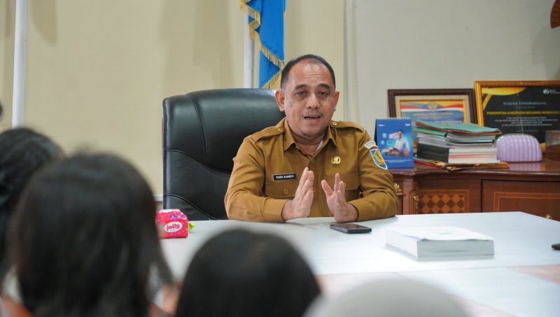 Foto Bupati Bolmong Yusra Alhabsyi SE